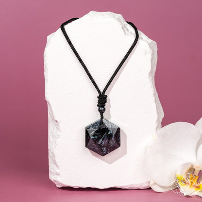 The Arfvedsonite Deep Healing Pendant - A-1 Thread Vault
