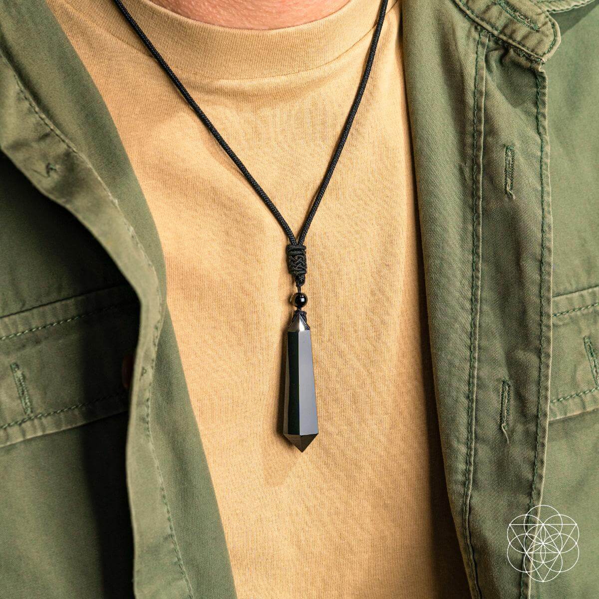 The Black Obsidian Talisman of Protection - A-1 Thread Vault
