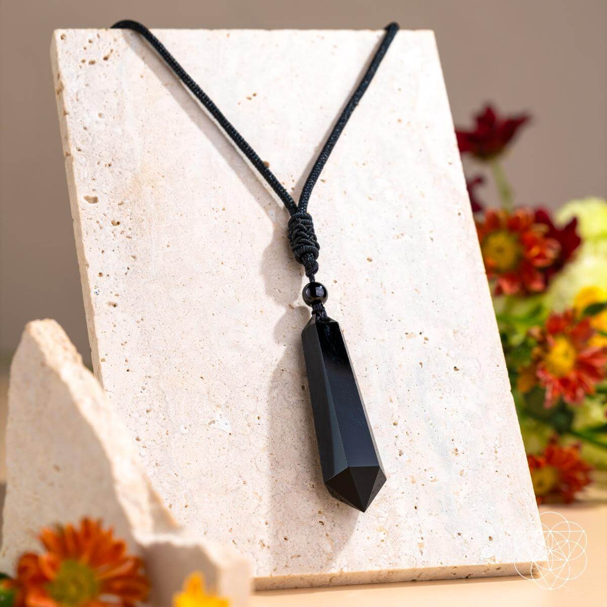 The Black Obsidian Talisman of Protection - A-1 Thread Vault
