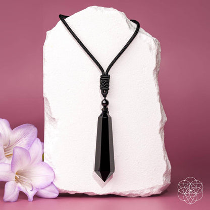 The Black Obsidian Talisman of Protection - A-1 Thread Vault