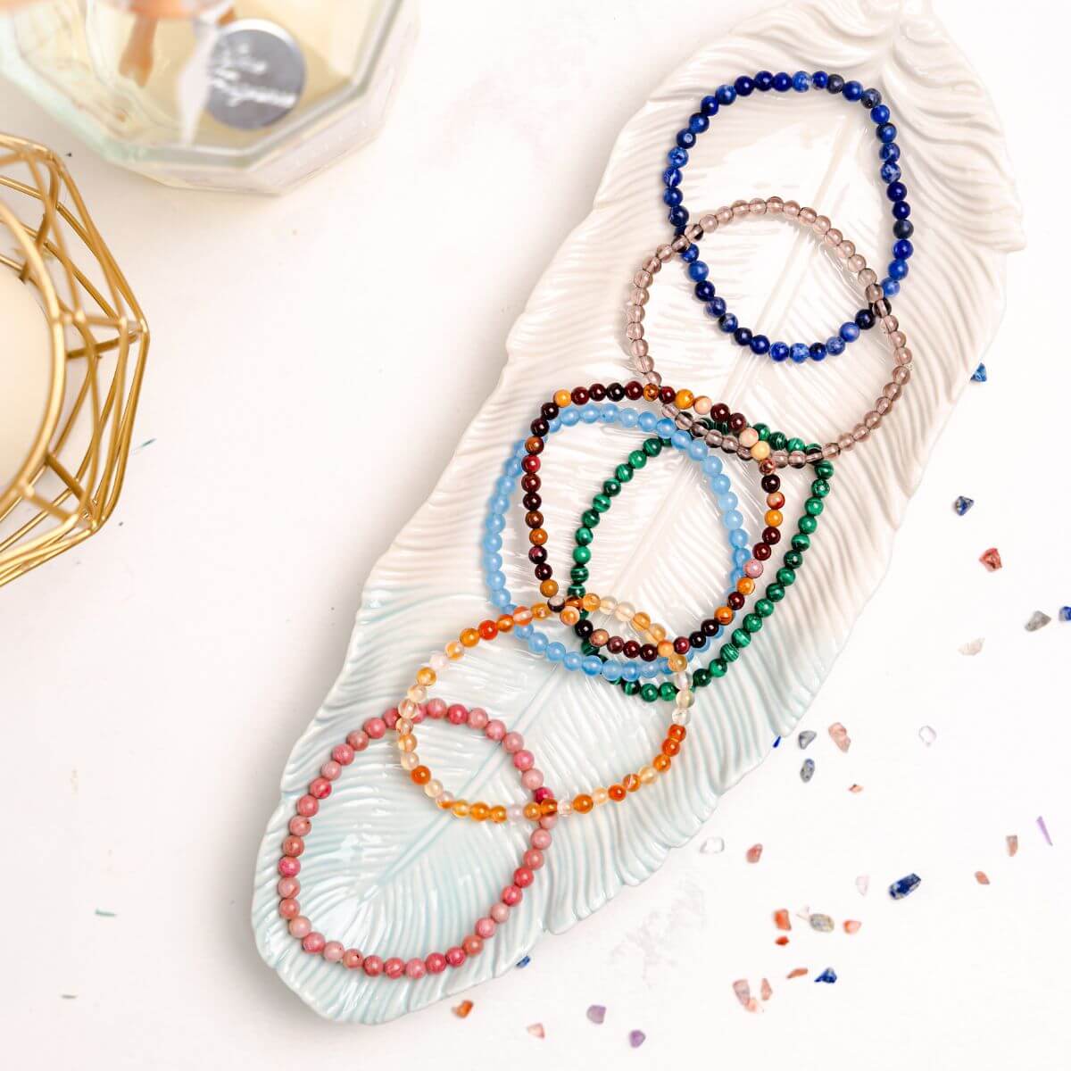 The Chakra-Balancing Bracelets Set - A-1 Thread Vault