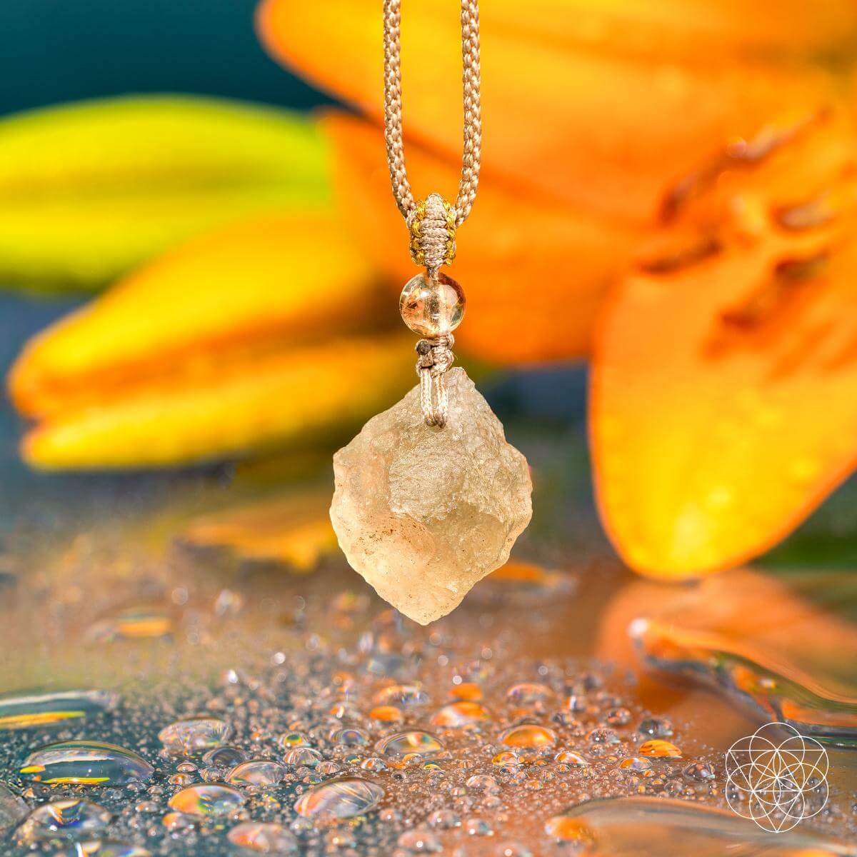The Destiny Relic – Libyan Desert Glass Pendant - A-1 Thread Vault