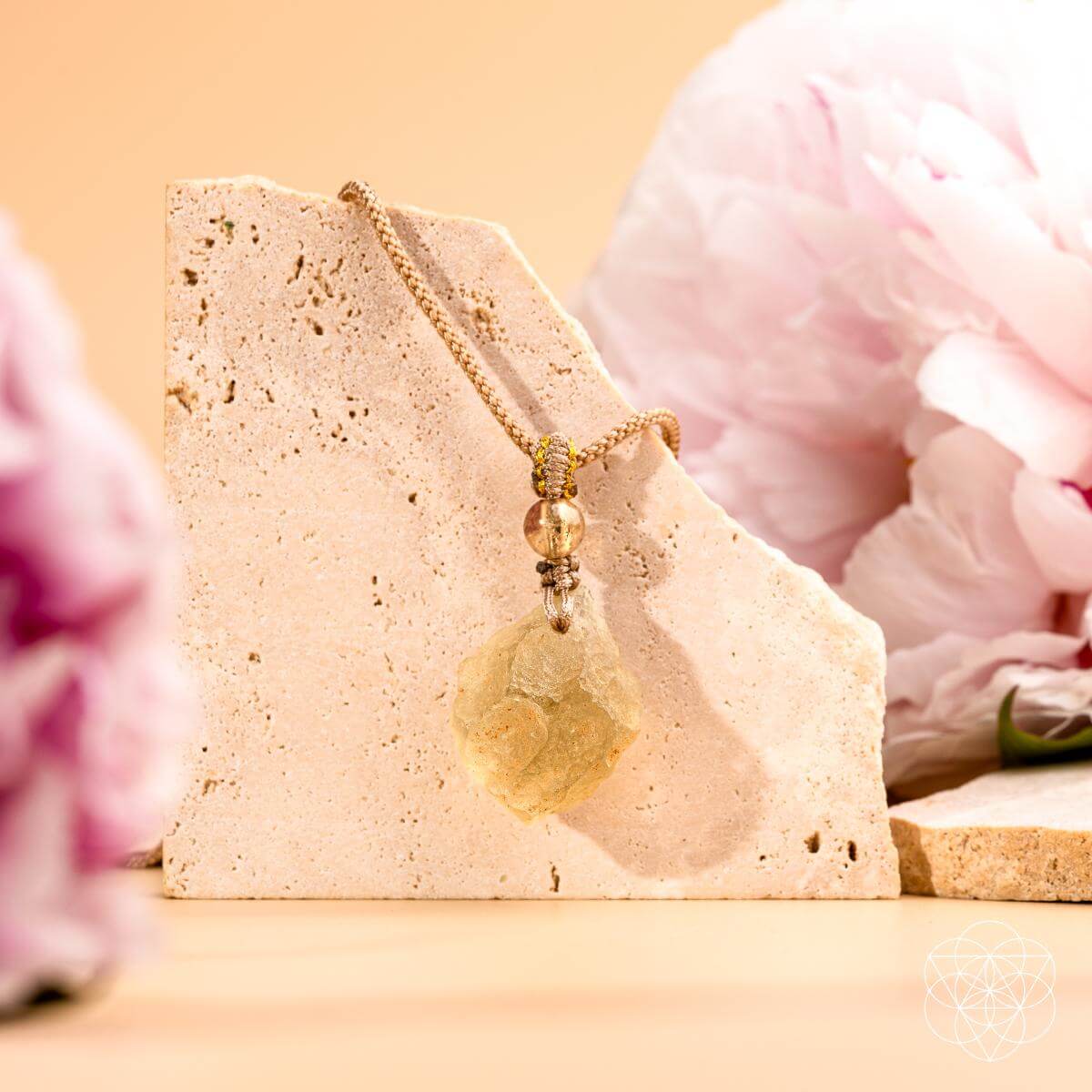 The Destiny Relic – Libyan Desert Glass Pendant - A-1 Thread Vault