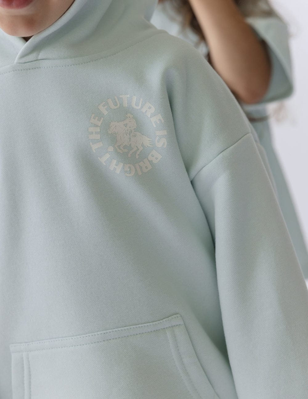 The Future Is Bright Kids Hoodie - A-1 Thread Vault