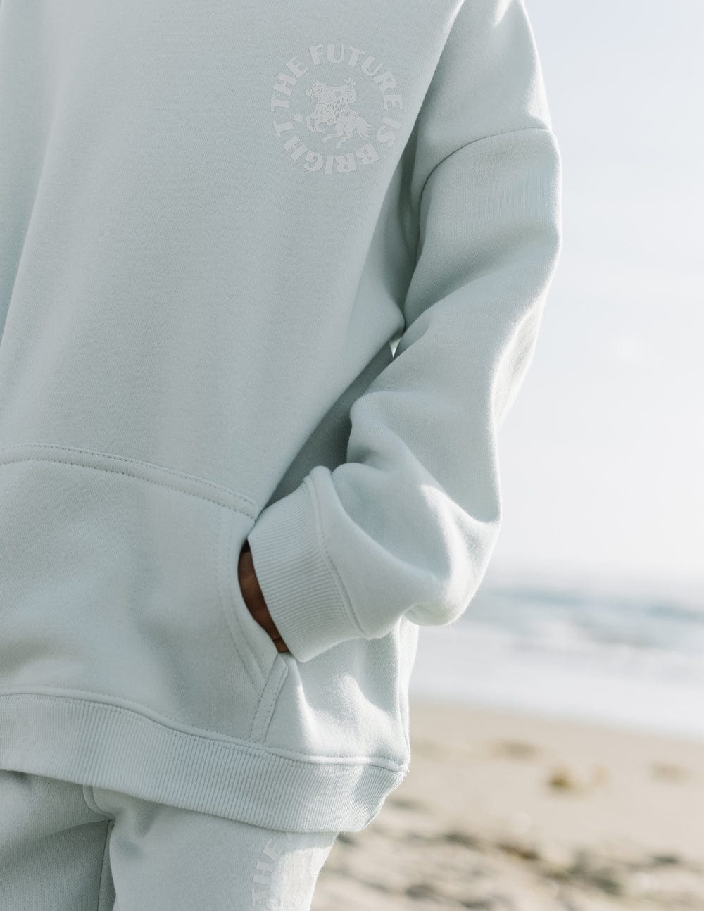 The Future Is Bright Kids Hoodie - A-1 Thread Vault