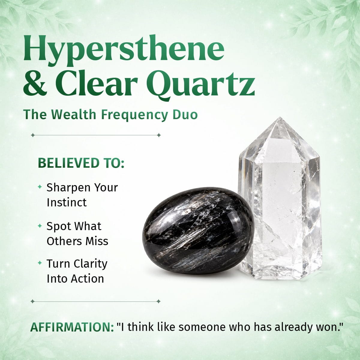 The Hypersthene Millionaire Manifestation Bracelet - A-1 Thread Vault
