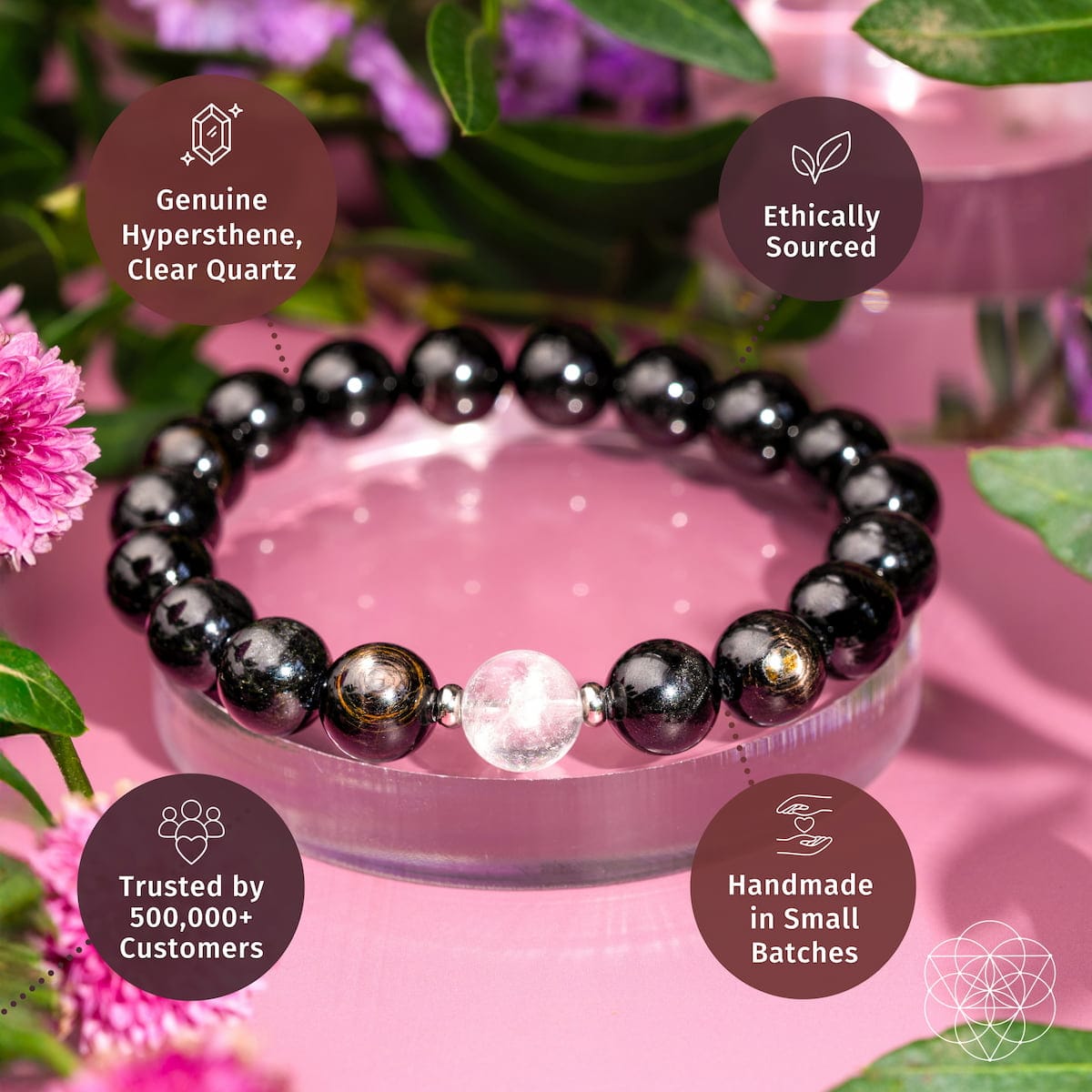 The Hypersthene Millionaire Manifestation Bracelet - A-1 Thread Vault