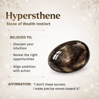 The Hypersthene Millionaire Manifestation Pendant - A-1 Thread Vault