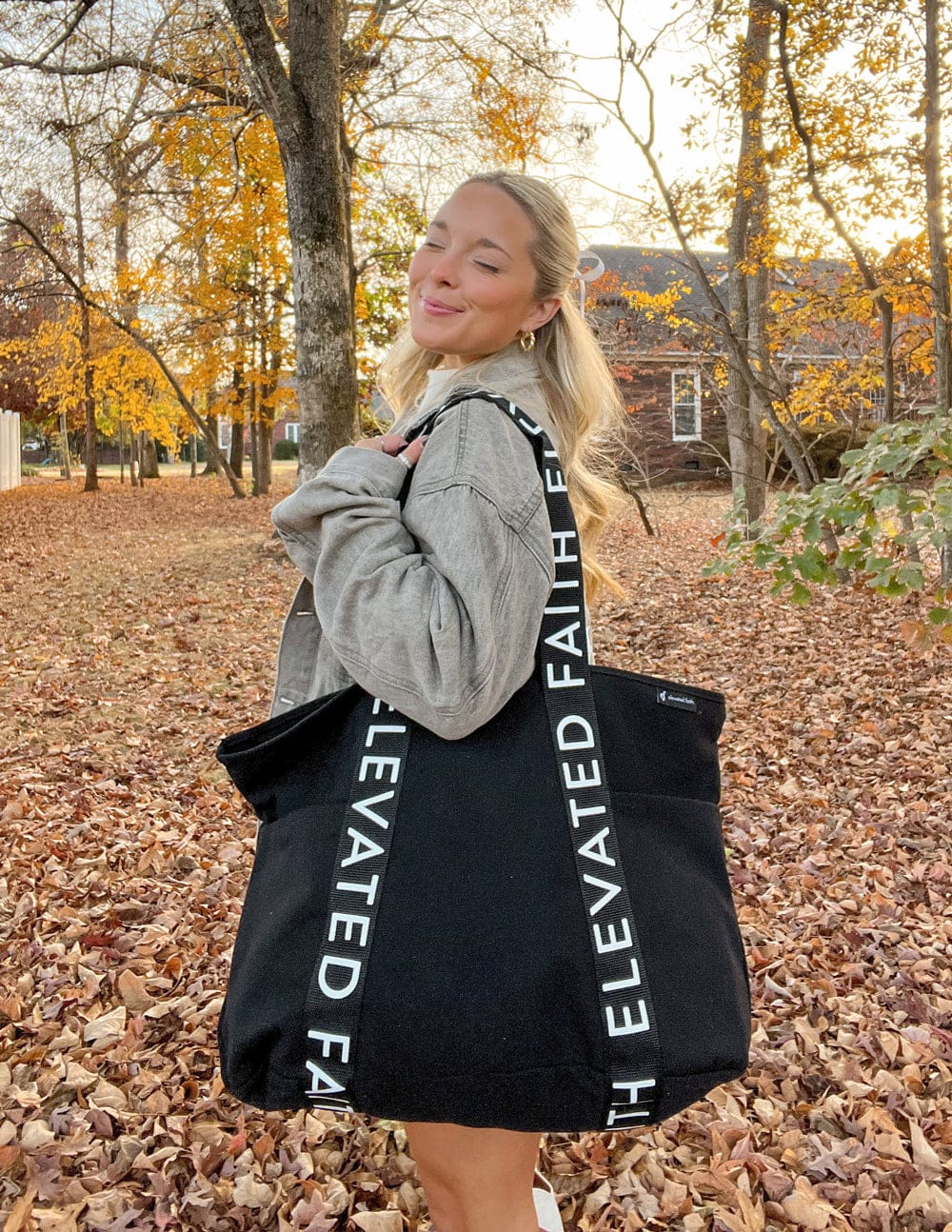 The Large Everyday Black Tote - A-1 Thread Vault