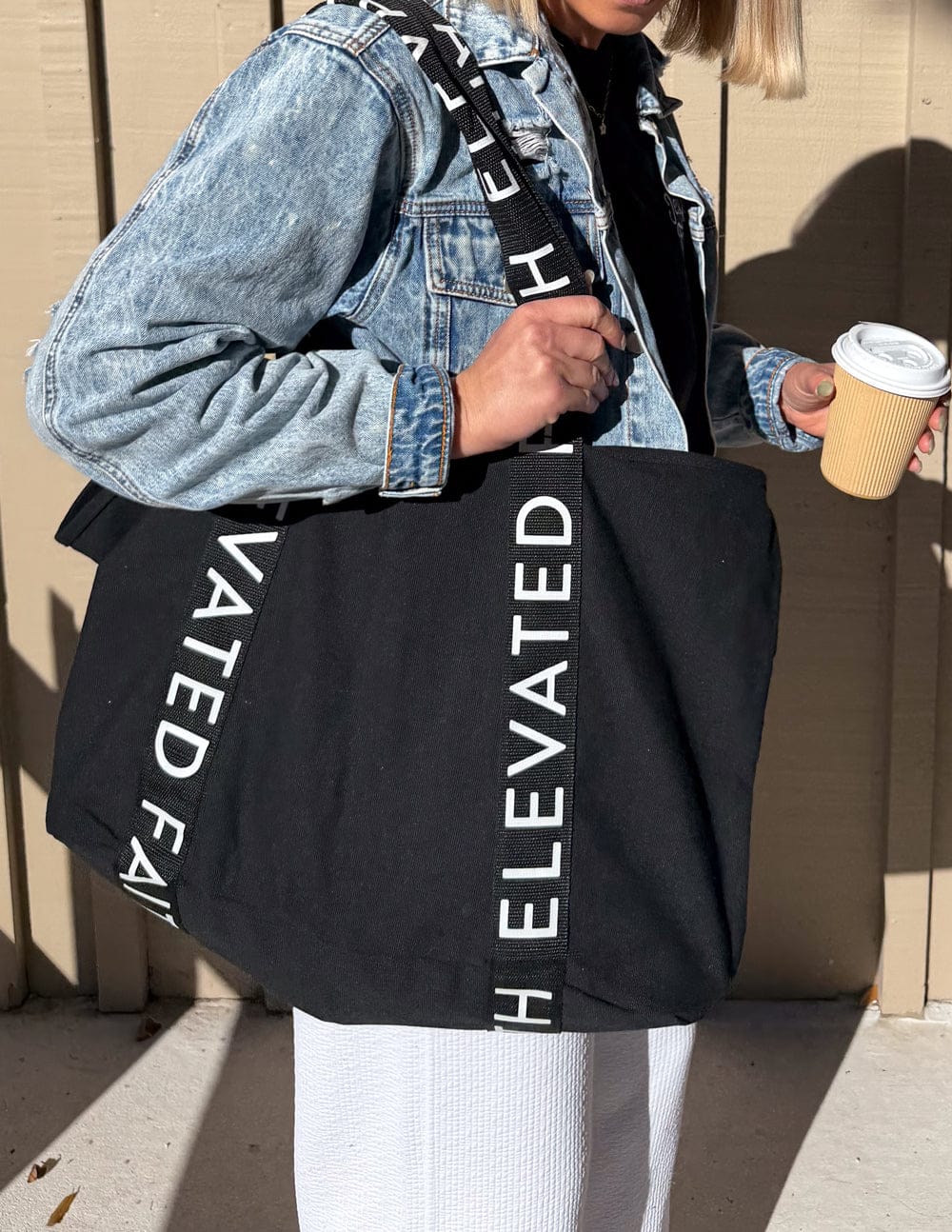 The Large Everyday Black Tote - A-1 Thread Vault