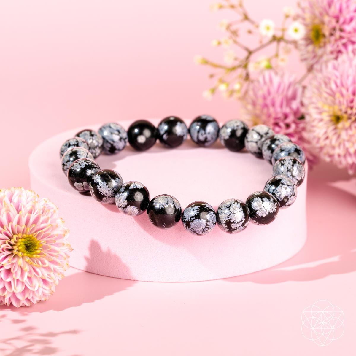 The Pattern Breaker – Snowflake Obsidian Bracelet - A-1 Thread Vault