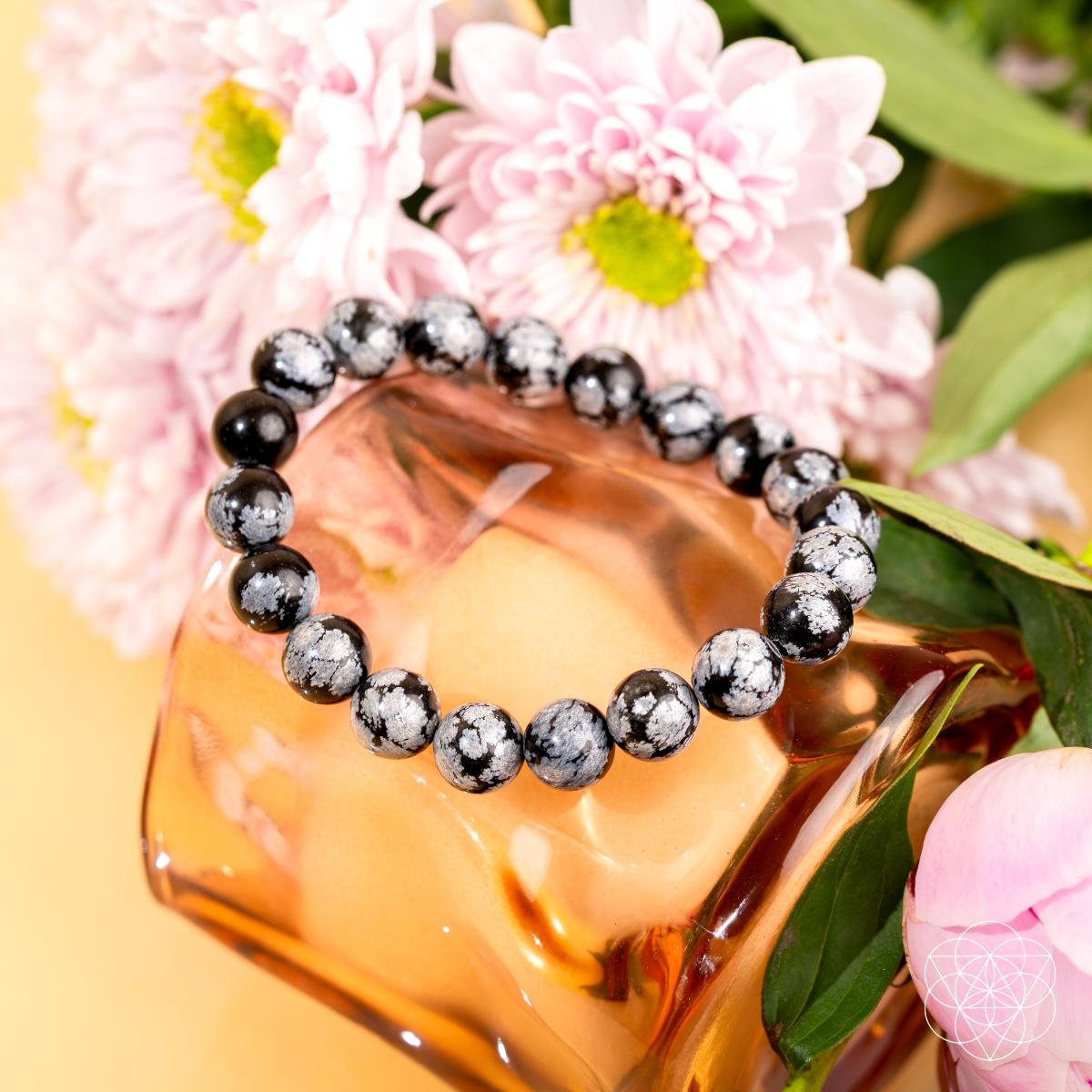 The Pattern Breaker – Snowflake Obsidian Bracelet - A-1 Thread Vault