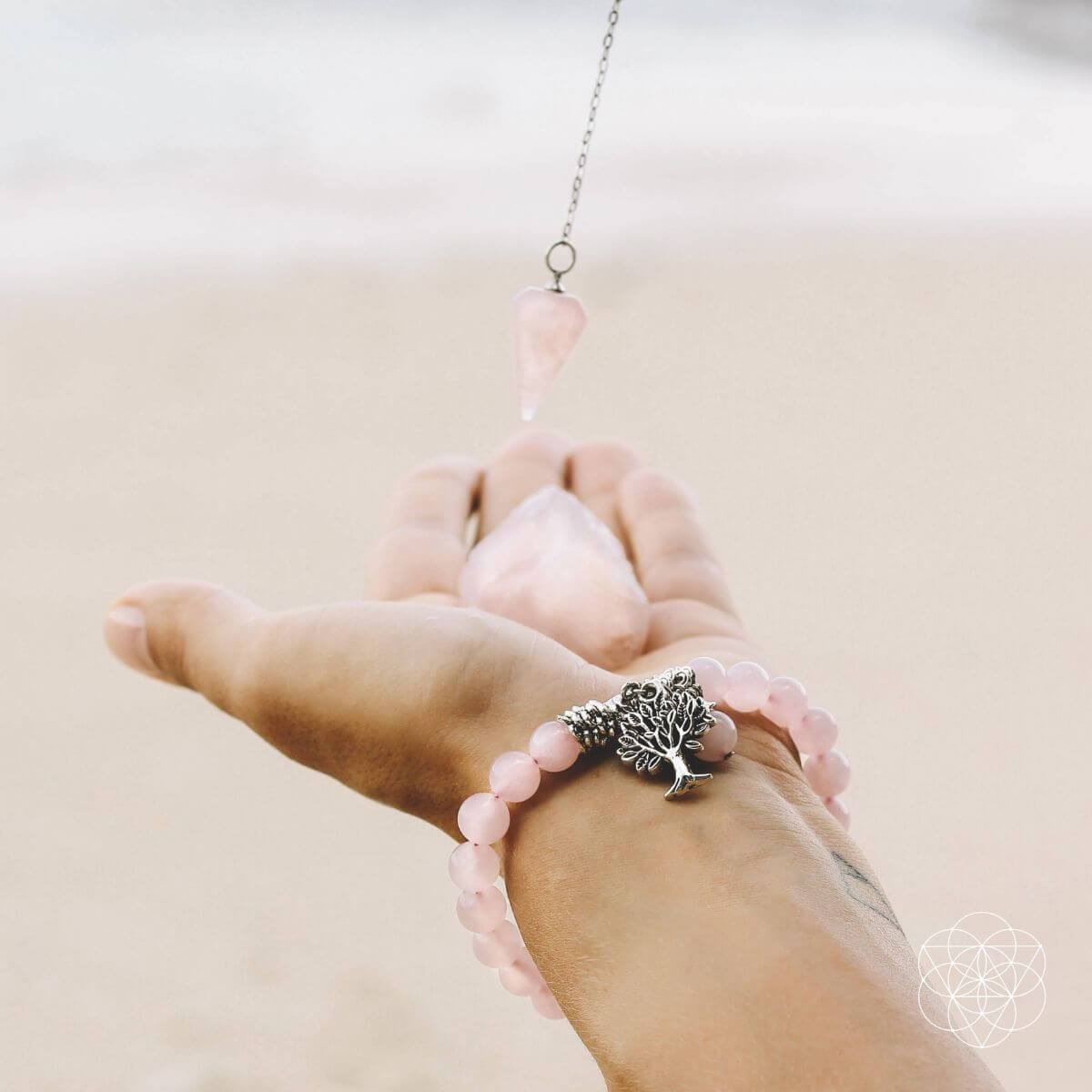 The Rose Quartz Healing Crystal Set - A-1 Thread Vault
