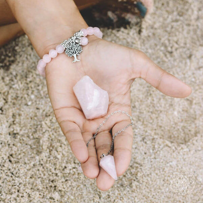 The Rose Quartz Healing Crystal Set - A-1 Thread Vault