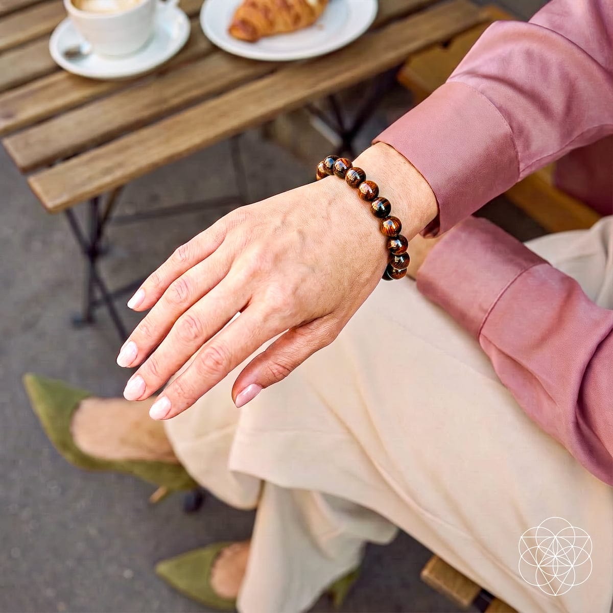 The Self-Sabotage Breaker - Mahogany Obsidian Bracelet - A-1 Thread Vault
