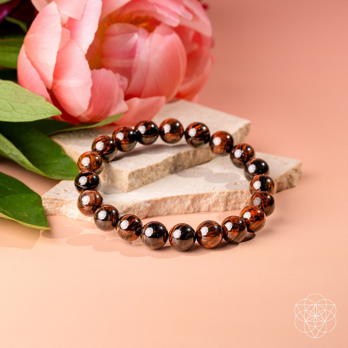 The Self-Sabotage Breaker - Mahogany Obsidian Bracelet - A-1 Thread Vault