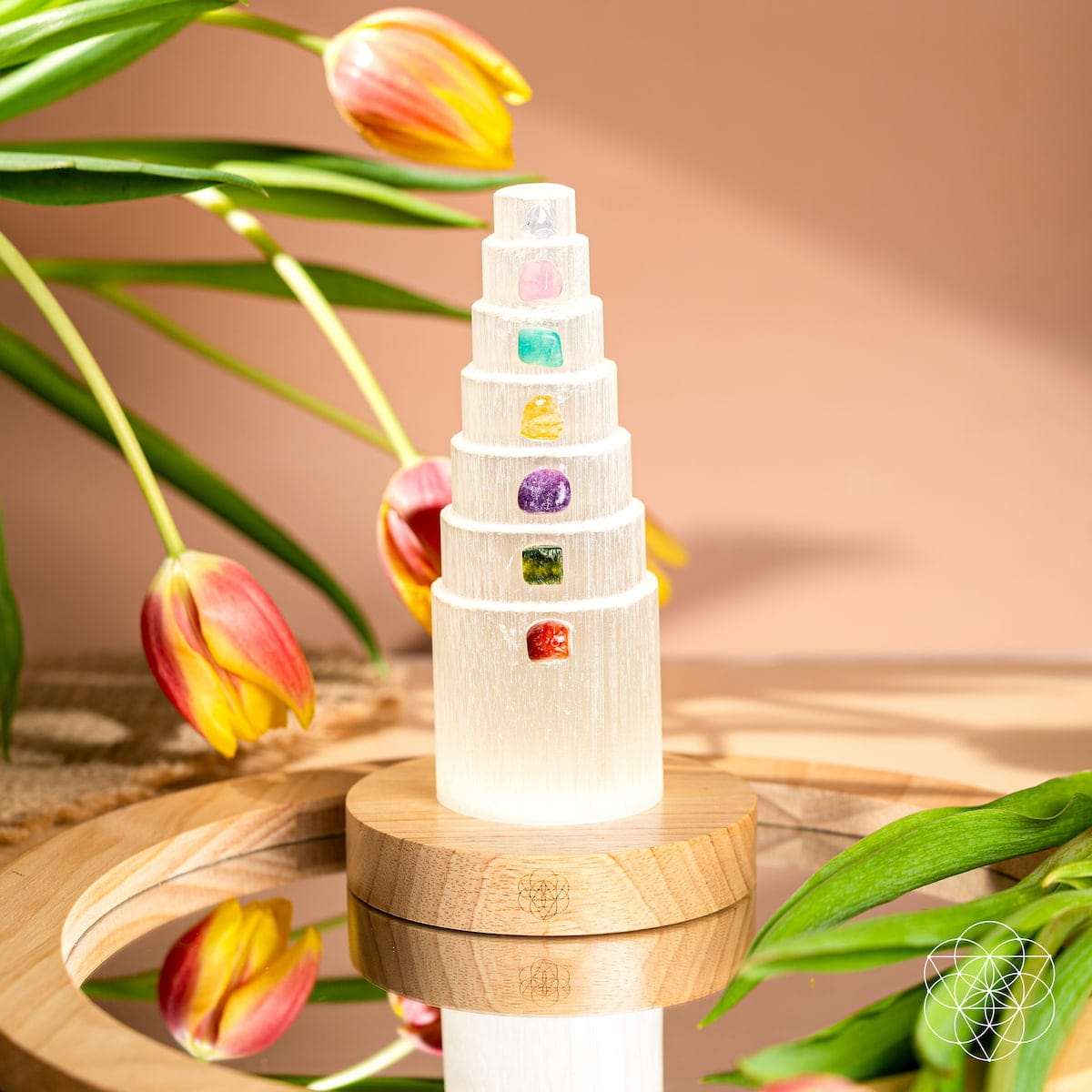 The Stress Shield Lamp - 7 Stones of Healing - A-1 Thread Vault