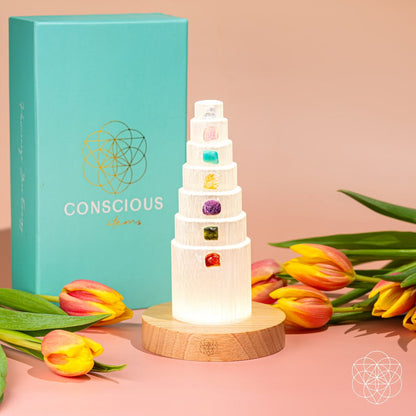 The Stress Shield Lamp - 7 Stones of Healing - A-1 Thread Vault