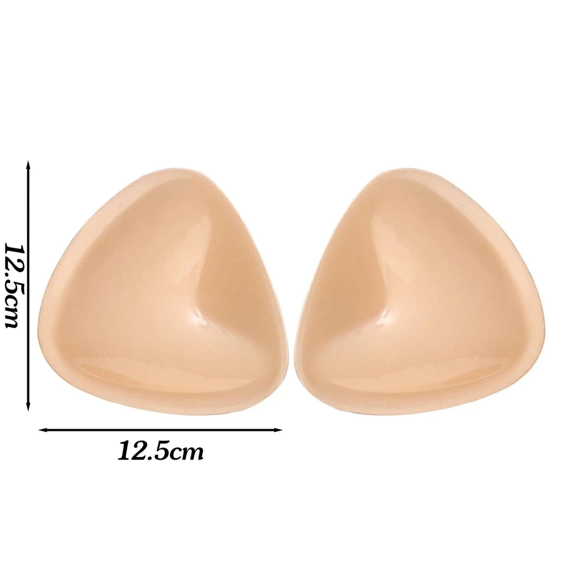 Thicken Chest Push Up Sticky Bra Double Sided Women Swimsuit Bikini Removeable Silicone Self-adhesive Cup Enhancer Chest Pad - A-1 Thread Vault