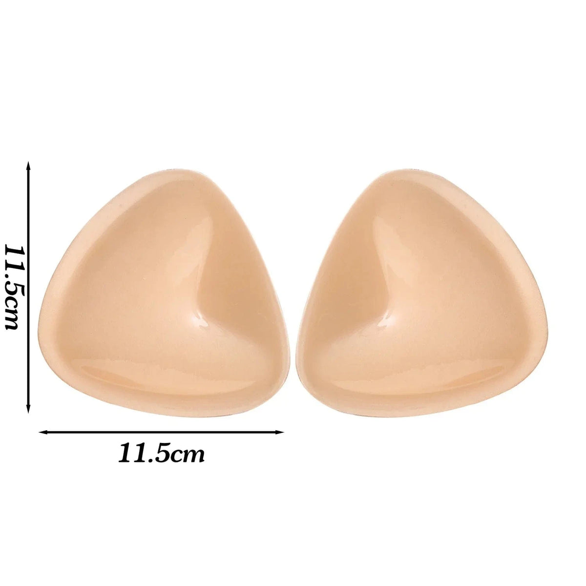 Thicken Chest Push Up Sticky Bra Double Sided Women Swimsuit Bikini Removeable Silicone Self-adhesive Cup Enhancer Chest Pad - A-1 Thread Vault