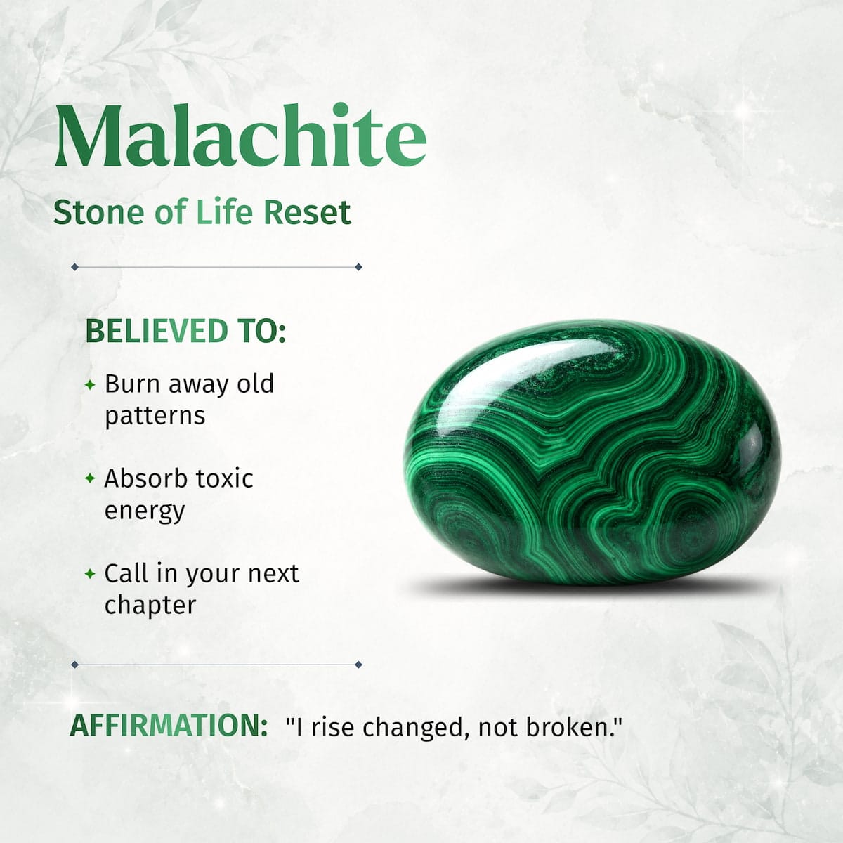 This Changes Everything – Malachite Phoenix Point - A-1 Thread Vault