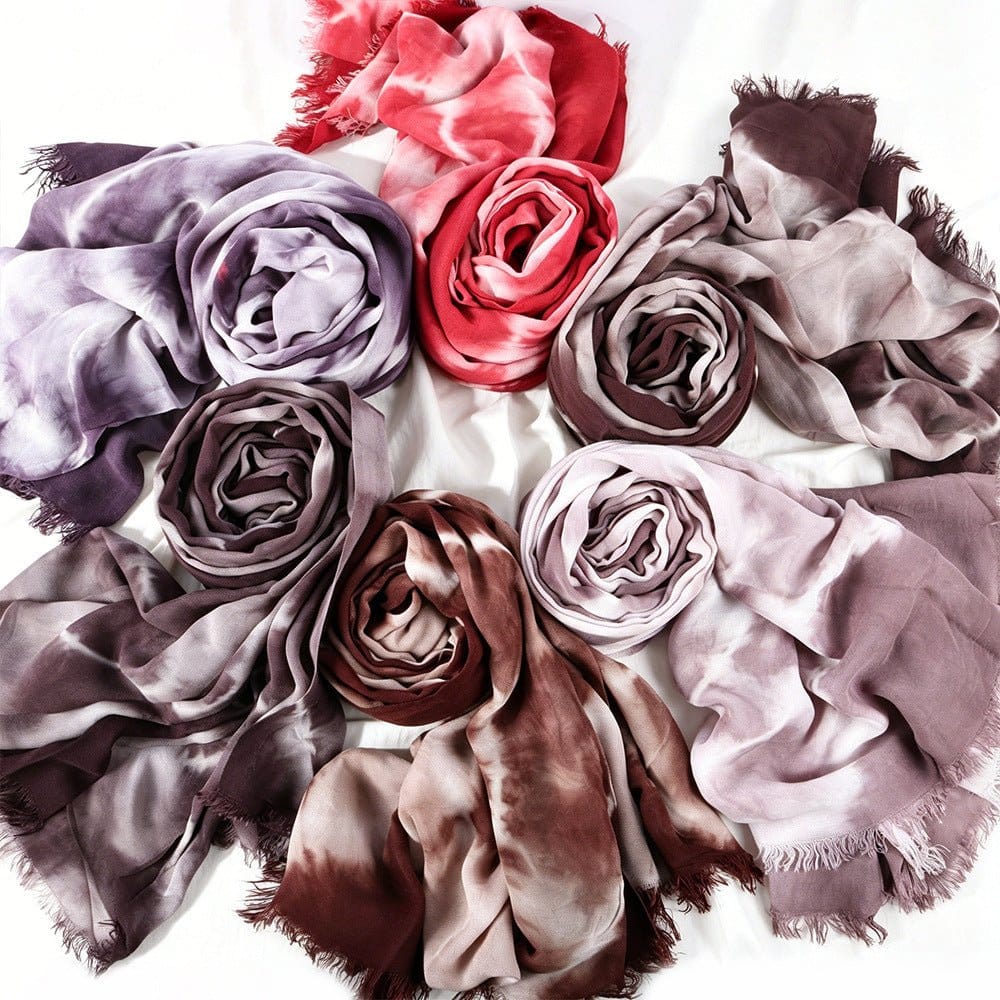 Tie-Dye Hijab Scarf(MH232) - A-1 Thread Vault