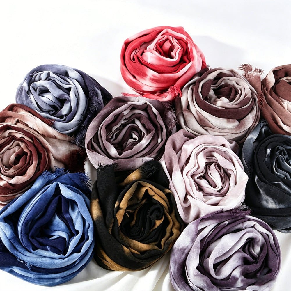 Tie-Dye Hijab Scarf(MH232) - A-1 Thread Vault