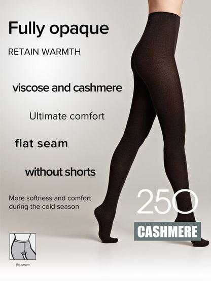 Tights Conte Cashmere 250 Den - Warm Opaque - A-1 Thread Vault