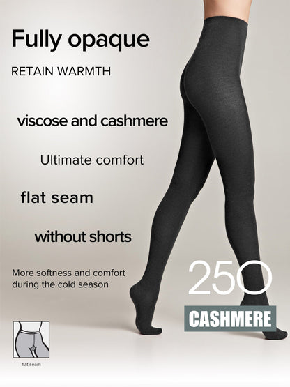 Tights Conte Cashmere 250 Den - Warm Opaque - A-1 Thread Vault
