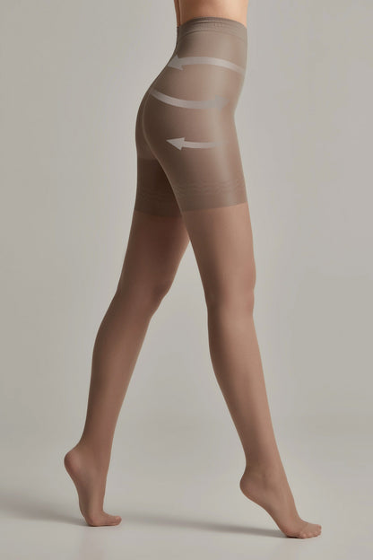 Tights Conte Control 40 Den - Ultra Slimming - A-1 Thread Vault
