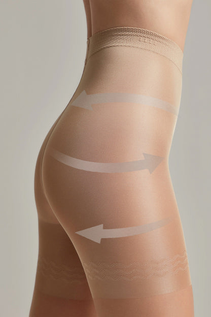 Tights Conte Control 40 Den - Ultra Slimming - A-1 Thread Vault
