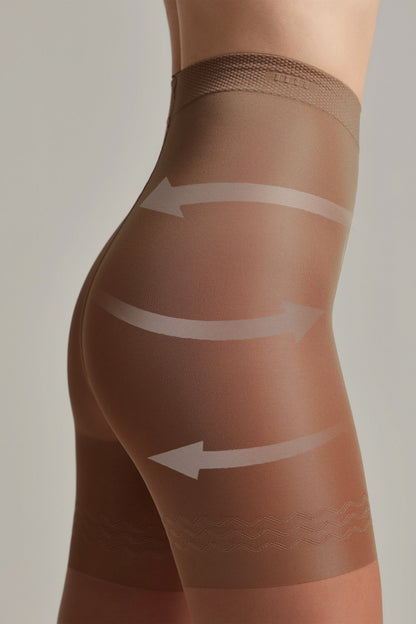 Tights Conte Control 40 Den - Ultra Slimming - A-1 Thread Vault