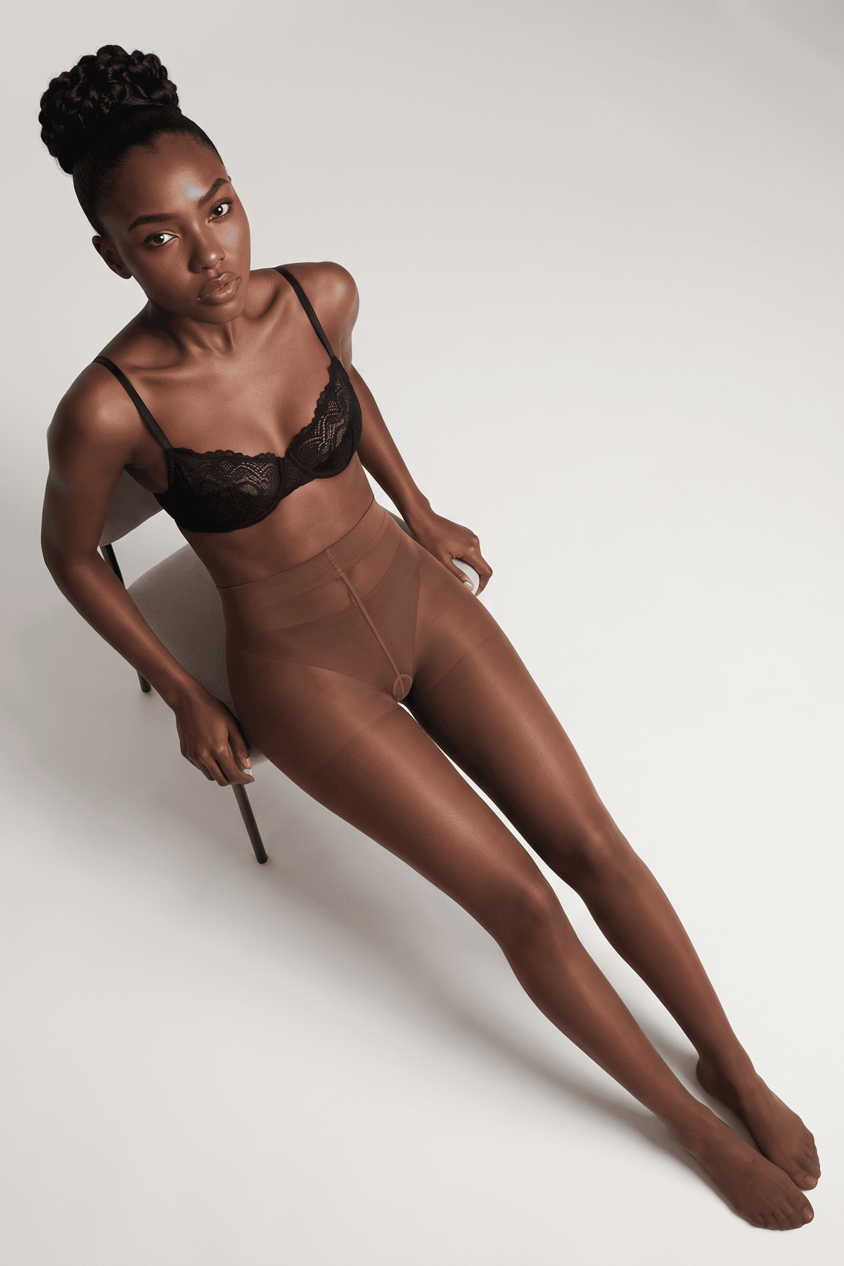Tights Conte Tango 40 Den - Sheer to Waist Satin Shine - A-1 Thread Vault
