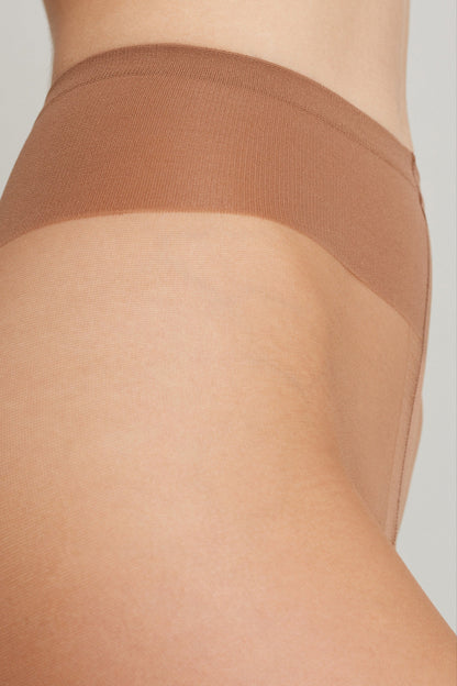 Tights Conte Top 20 Den - Low Waist Adjustable Belt - A-1 Thread Vault