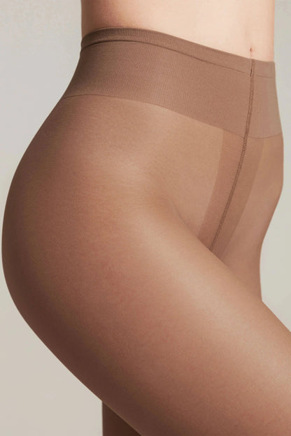 Tights Conte Top Soft 40 Den - Adjustable Fit for Sensitive Skin - A-1 Thread Vault