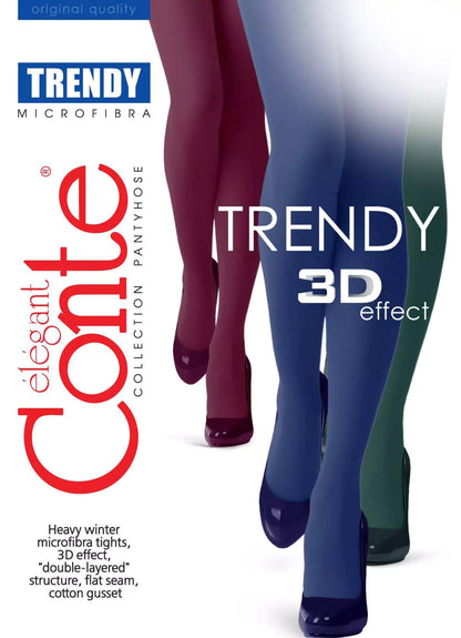 Tights Conte Trendy 150 Den - Microfiber 3D effect - A-1 Thread Vault