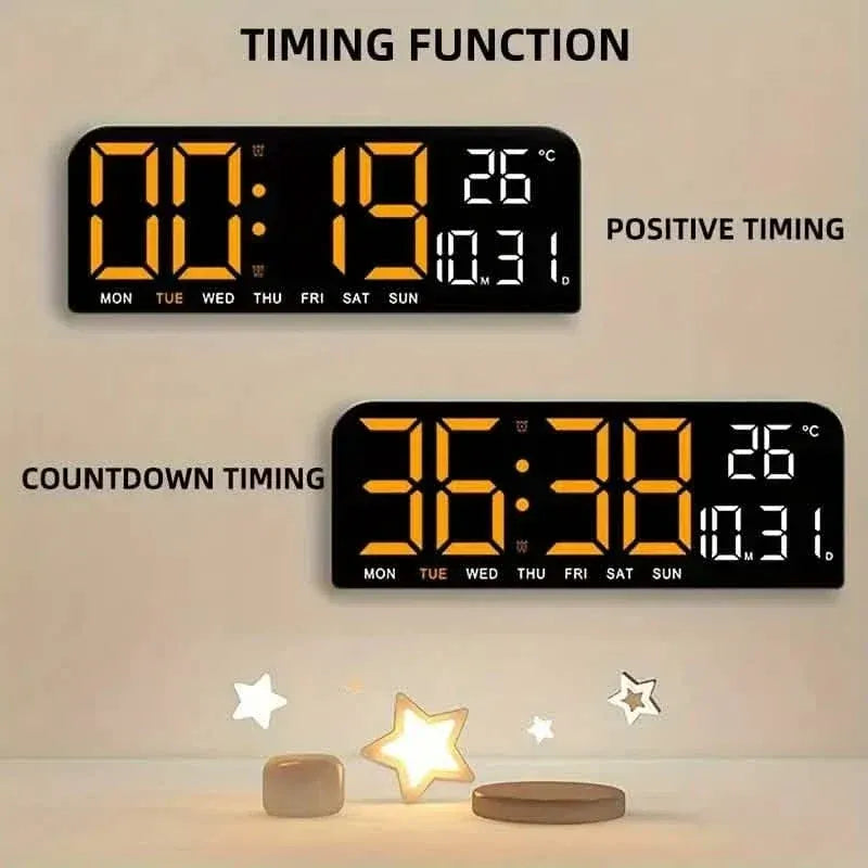 TIMESS Large Display LED Digital Alarm Clock - A-1 Thread Vault