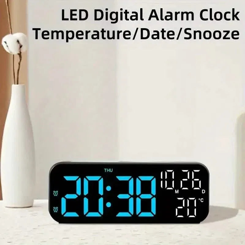 TIMESS Large Display LED Digital Alarm Clock - A-1 Thread Vault