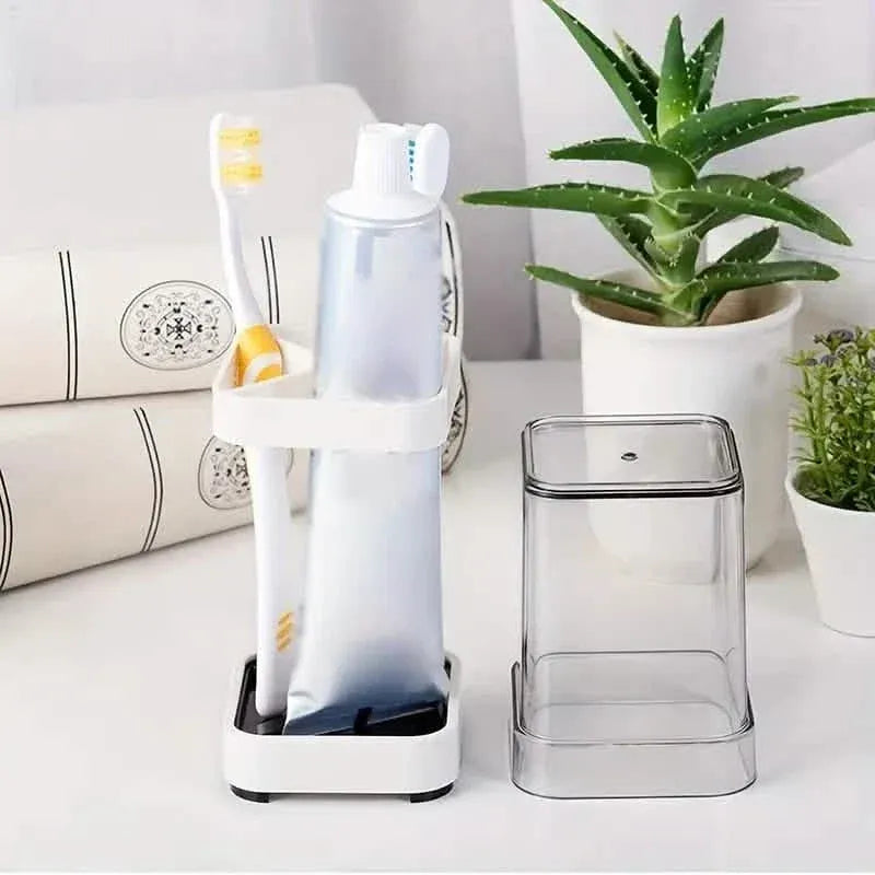 Toothbrush Holder With Gargle Cup - A-1 Thread Vault