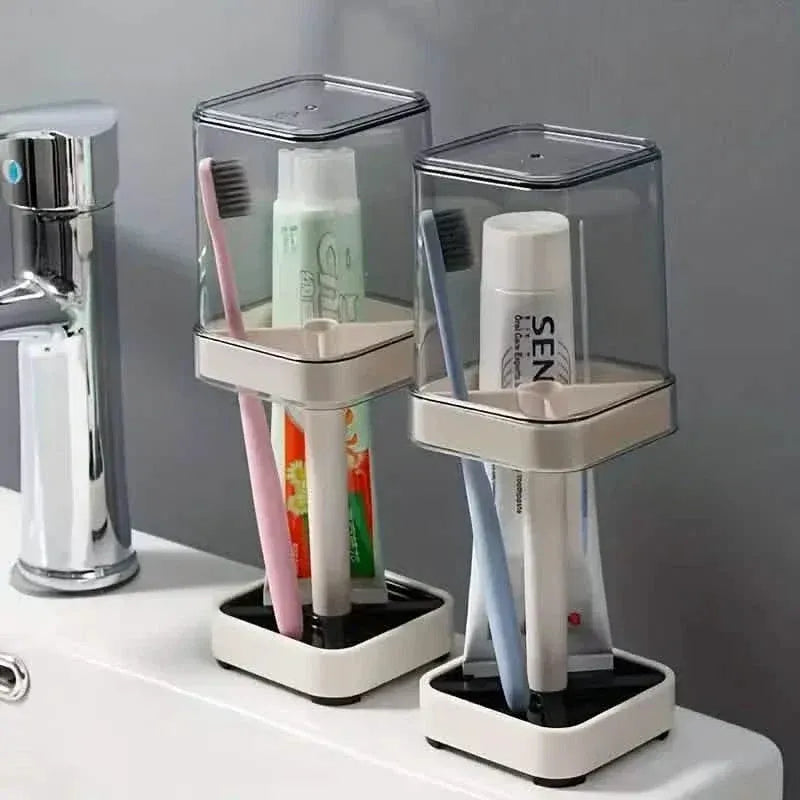 Toothbrush Holder With Gargle Cup - A-1 Thread Vault