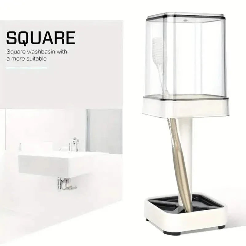 Toothbrush Holder With Gargle Cup - A-1 Thread Vault