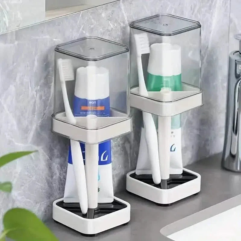 Toothbrush Holder With Gargle Cup - A-1 Thread Vault