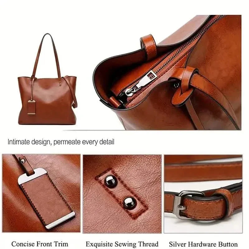 Tote Bags for Women Large Capacity Bucket Handbag - A-1 Thread Vault