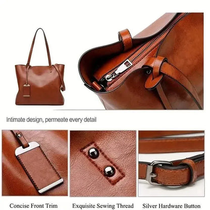 Tote Bags for Women Large Capacity Bucket Handbag - A-1 Thread Vault