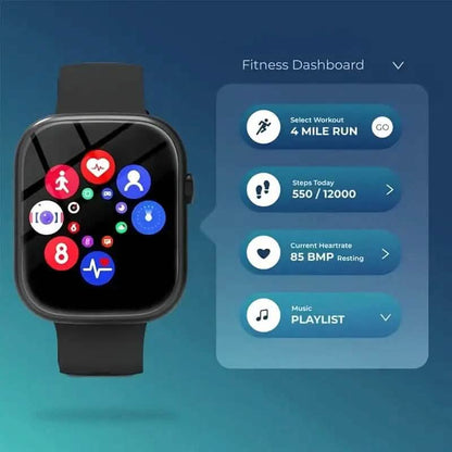 Touch Screen Dual Band Smartwatch - A-1 Thread Vault