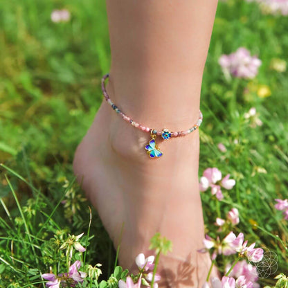 Tourmaline Anklet of Hope - A-1 Thread Vault