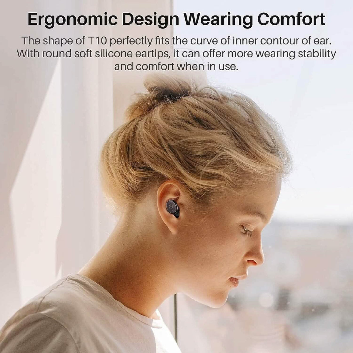 TOZO T10 Bluetooth 5.3 Wireless Earbuds (Refurbished) - A-1 Thread Vault