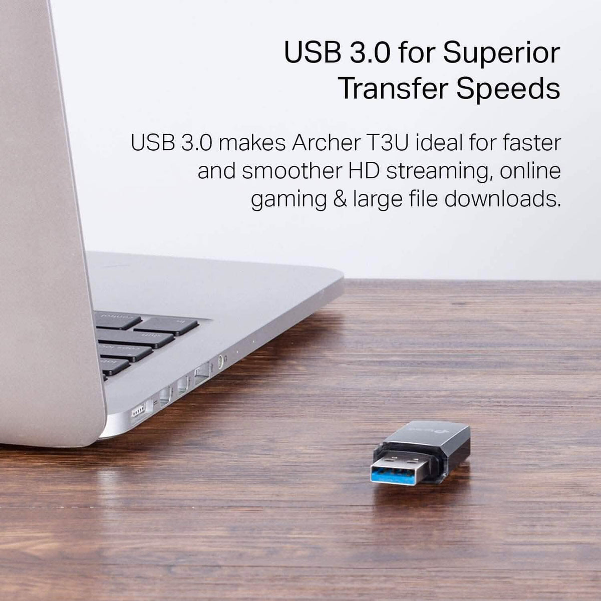 TP-Link AC1300 USB WiFi Adapter(Archer T3U)- 2.4G/5G Dual Band Wireless Network Adapte (Refurbished) - A-1 Thread Vault