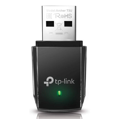 TP-Link AC1300 USB WiFi Adapter(Archer T3U)- 2.4G/5G Dual Band Wireless Network Adapte (Refurbished) - A-1 Thread Vault