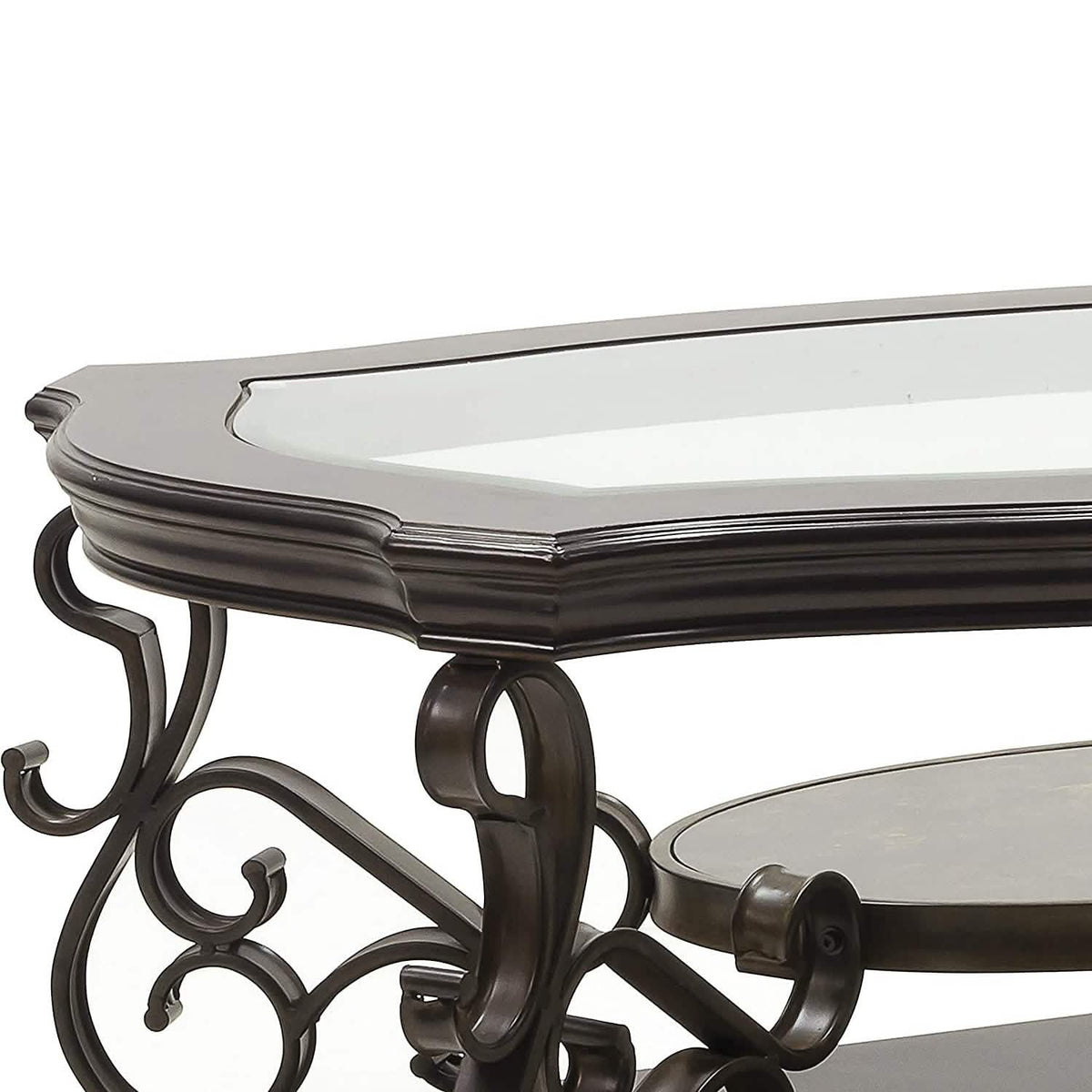 Traditional Coffee Table Accent Cocktail Table - A-1 Thread Vault